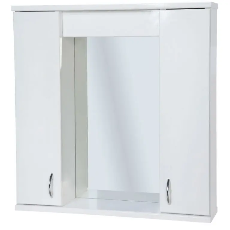 Ecco small mirror double cupboaard