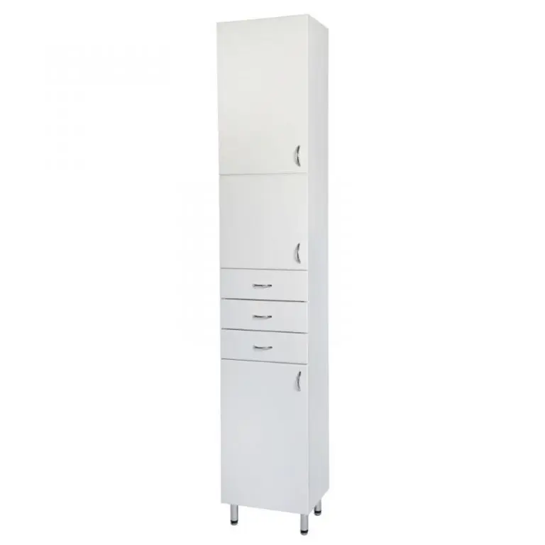 Ecco Rossetti vertical cupboard with shelves