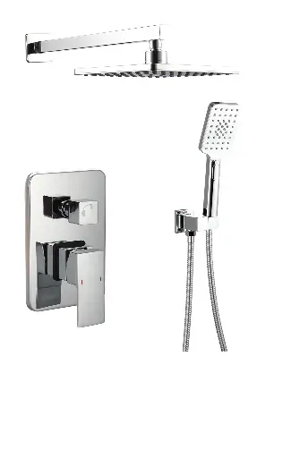 Europe - Built-in shower Chrome