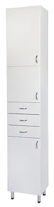 Ecco Rossetti vertical cupboard with drawer
