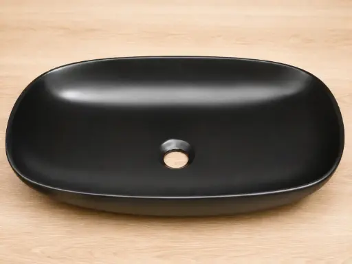 Countertop Sink LAMBADA 835 BLACK